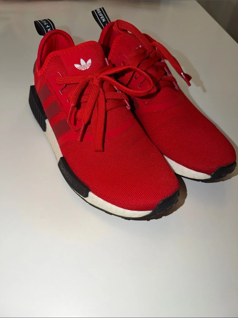 adidas Red Athletic NMD R1 Trainers